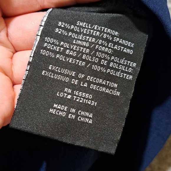 32 Degrees Men’s Blue Therma Pro Full Zip Long Sleeve Jacket / Size XXL - Picture 7 of 10